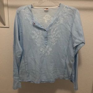Tommy Hilfiger Long Sleeve Blouse
